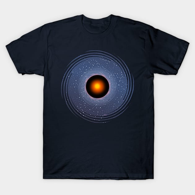 Black Hole T-Shirt by creative